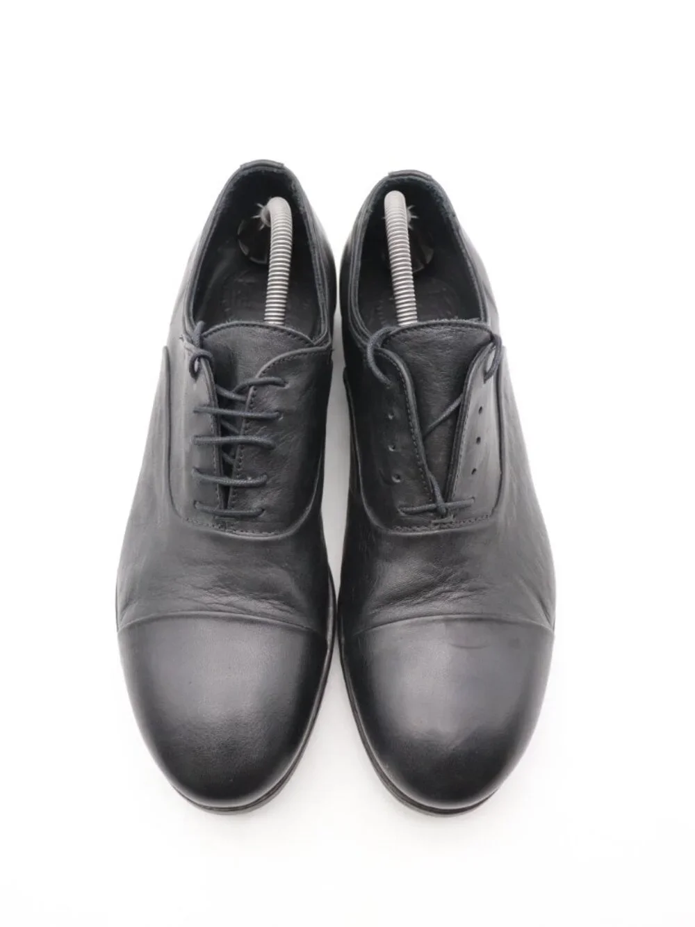 Pawelk’s Derby Oxford Men's Size EU 43 Black Leather Lace Up Dress Shoes